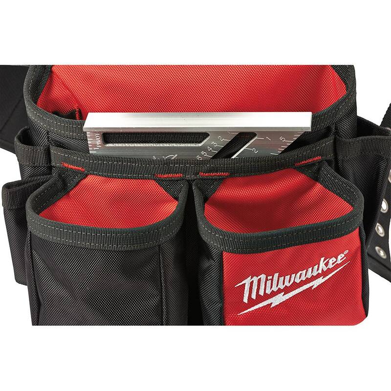 Milwaukee General Contractor Work Waist Tool Belt with Suspension Rig - 48-22-8120