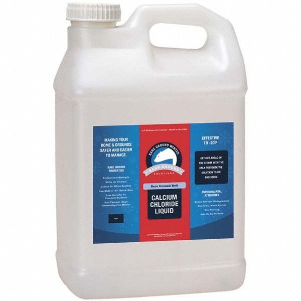 Bare Ground Solutions Ice & Snow Melter & De-Icer: Magnesium Chloride, Liquid, 2.5 gal Drum - BG-2.5P