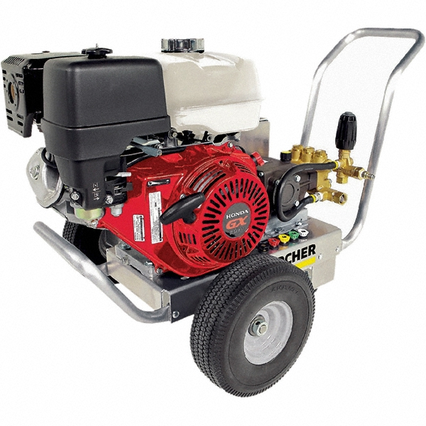 Simpson Pressure Washer: 3.5 GPM, Gas, Cold Water - 95001