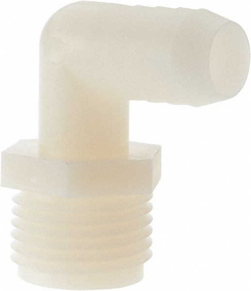 Green Leaf Garden Hose Fitting: Male Hose to Barb, 3/4" MGHT, Nylon - EL 3458 G