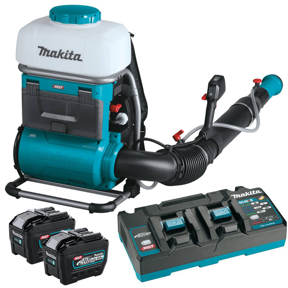 Makita Garden Sprayers: Sprayer Type: Backpack Sprayer; Tank Material: Plastic; Volume Capacity: 4 gal; Spray Pattern: Mist - GMP01PL