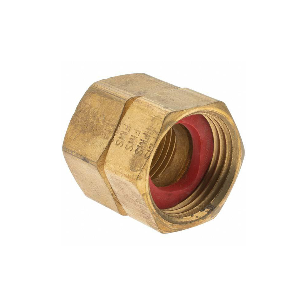 Value Collection Garden Hose Fitting: Female Hose to Female Pipe, 3/4 x 3/4", Brass - 12349