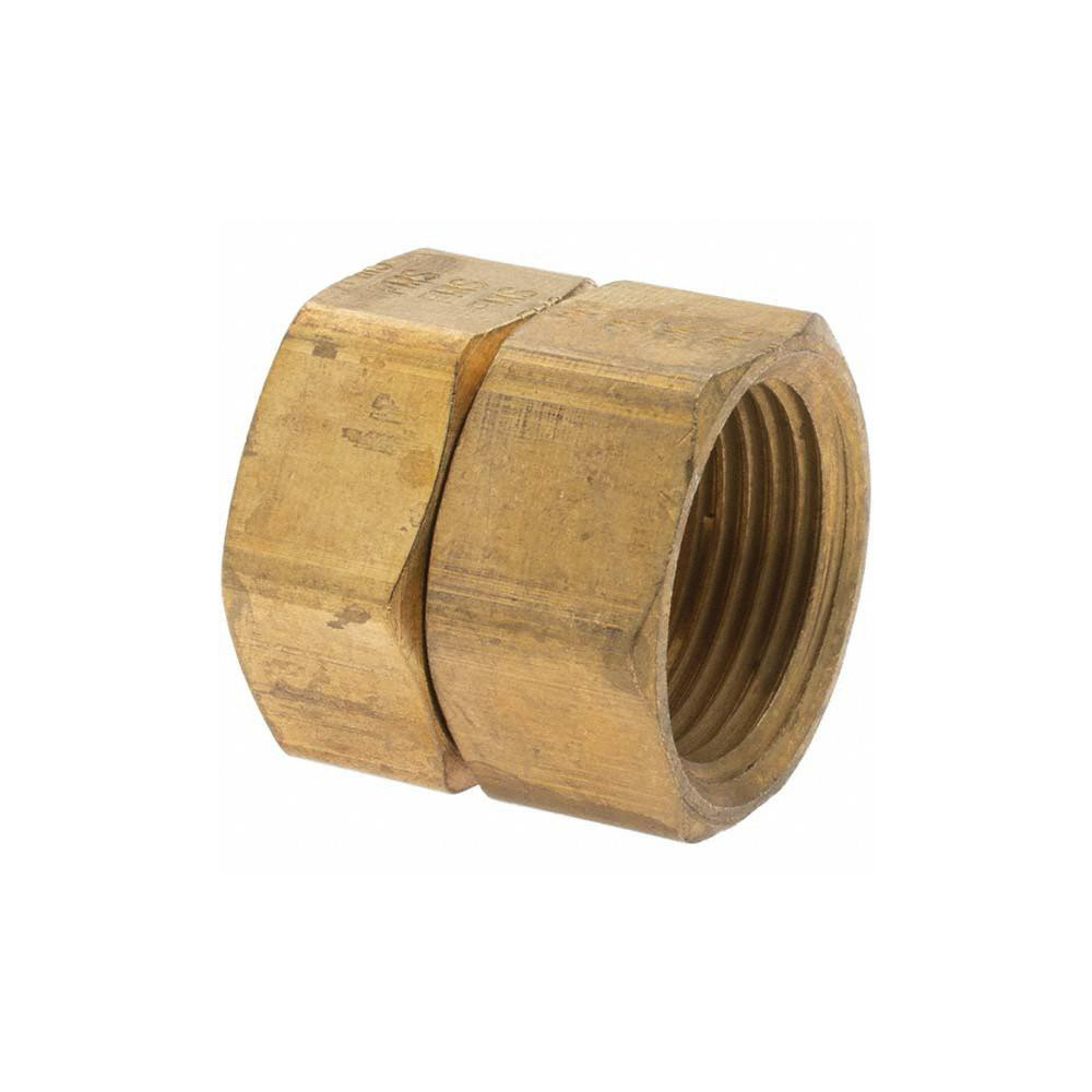 Value Collection Garden Hose Fitting: Female Hose to Female Pipe, 3/4 x 3/4", Brass - 12349