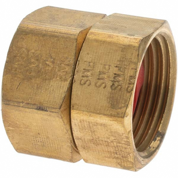 Value Collection Garden Hose Fitting: Female Hose to Female Pipe, 3/4 x 3/4", Brass - 12349