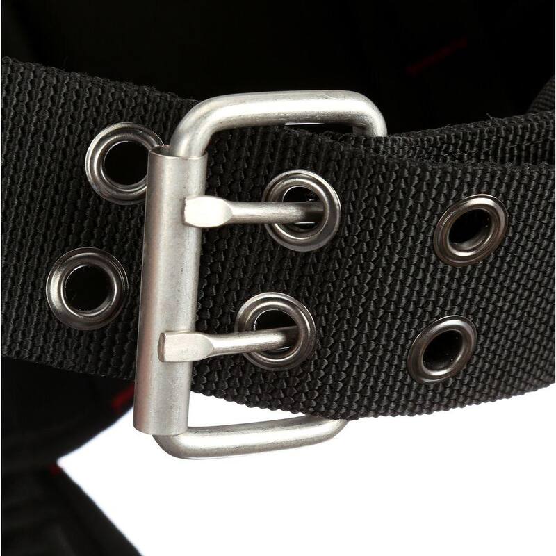 Milwaukee Electricians Adjustable Work Waist Tool Belt and X-Large Padded Rig - 48-22-8110-48-22-8146