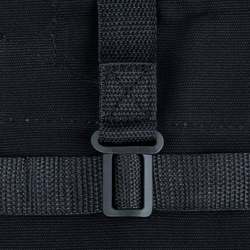 Husky 23 in. 16-Pocket Black Canvas Bib Tool Work Apron - HD00122-TH