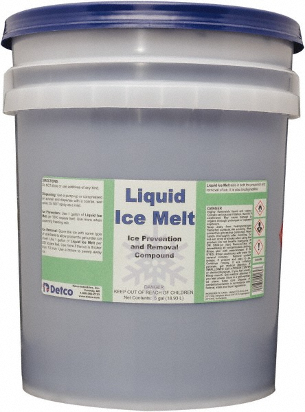Detco De-Ice, 330 Gal Tote, Windshield De-Icer - 0471-330