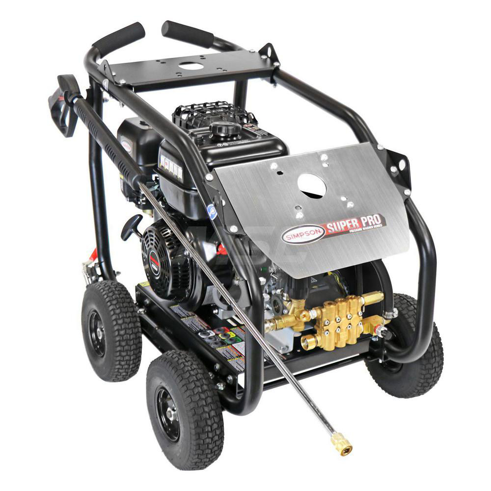 Simpson Pressure Washer: 4,400 psi, 4 GPM, Gas, Cold Water - 65211