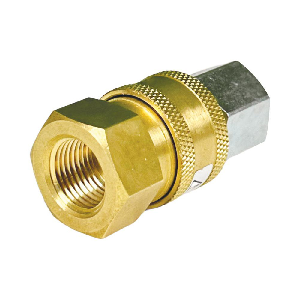 BluShield Pressure Washer Accessories: Accessory Type: Quick Connect Kit; For Use With: Pressure Washer Hoses; Material: Brass - PWA001