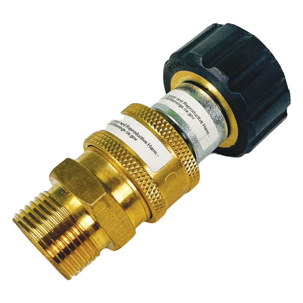 BluShield Pressure Washer Accessories: Accessory Type: Quick Connect Kit; For Use With: Pressure Washer Hoses; Material: Brass - PWA001