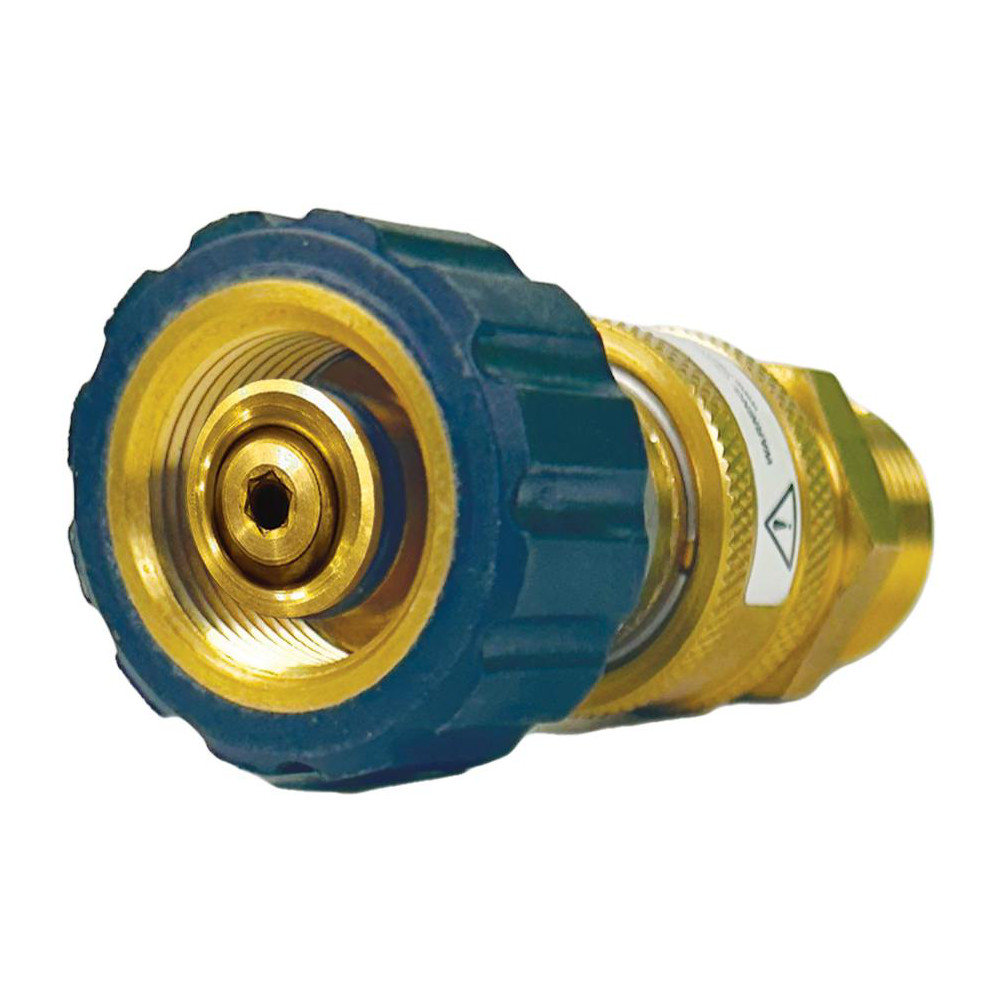 BluShield Pressure Washer Accessories: Accessory Type: Quick Connect Kit; For Use With: Pressure Washer Hoses; Material: Brass - PWA001