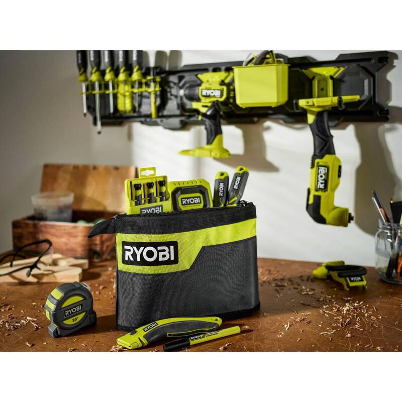 RYOBI 12 in. Zipper Pouch - RHZP01