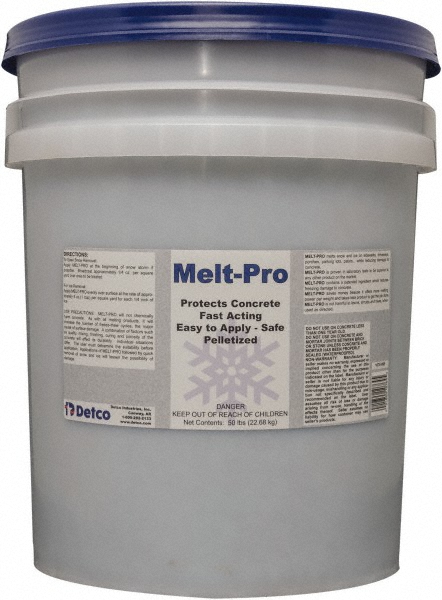 ZEP Ice & Snow Melter & De-Icer: Granular, 50 lb Bag - N62801