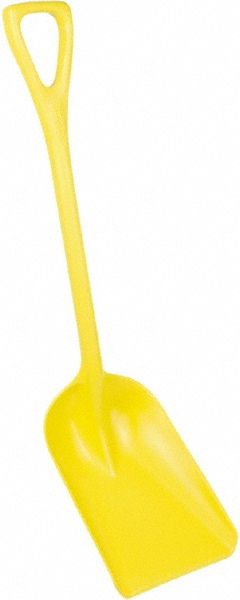 Vikan One-Piece Shovel, 10.2", Brown - 698166
