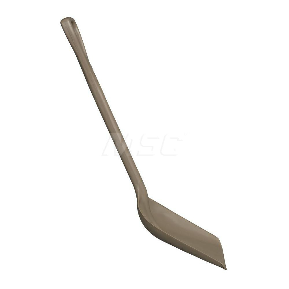 Vikan One-Piece Shovel, 10.2", Brown - 698166