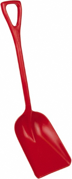 Vikan One-Piece Shovel, 10.2", Brown - 698166
