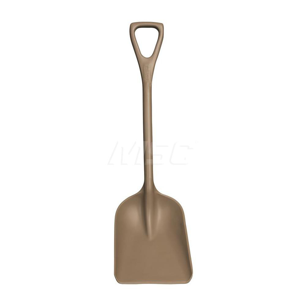 Vikan One-Piece Shovel, 10.2", Brown - 698166