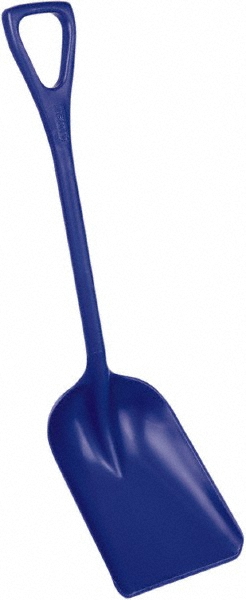 Vikan One-Piece Shovel, 10.2", Brown - 698166