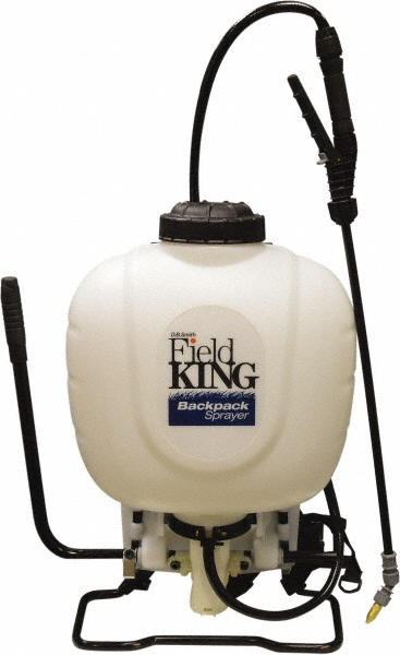 DeWALT Garden Sprayers: Sprayer Type: Backpack Sprayer; Tank Material: Polyethylene; Volume Capacity: 4 gal; Spray Pattern: Cone, Foam, Stream - 190742