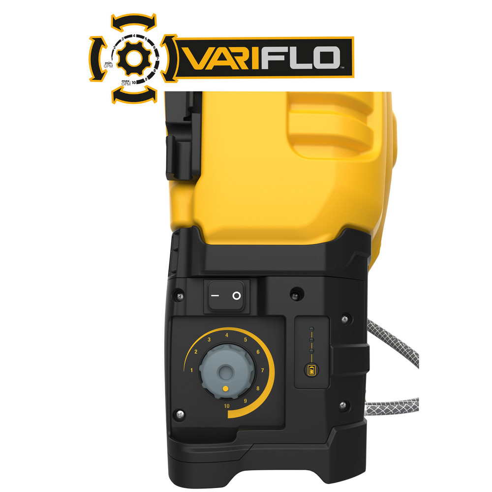 DeWALT Garden Sprayers: Sprayer Type: Backpack Sprayer; Tank Material: Polyethylene; Volume Capacity: 4 gal; Spray Pattern: Cone, Foam, Stream - 190742