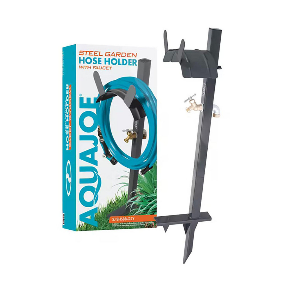 Value Collection Garden Hose Racks: 100 ft, Stainless Steel - TC4777H