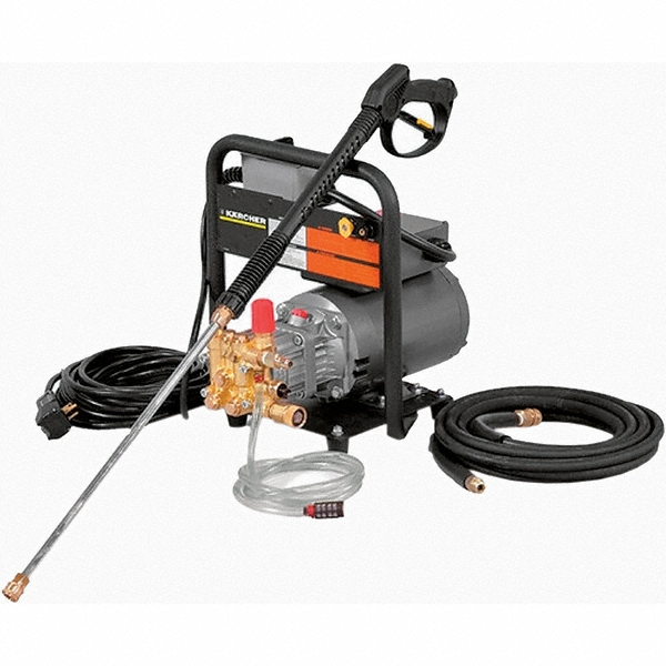 Karcher Pressure Washer: 4,000 psi, 4 GPM, Electric & Gas, Cold Water - 9.807-726.0