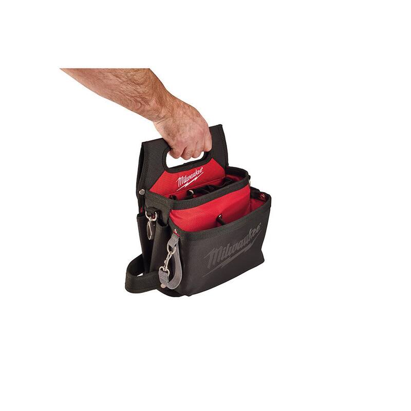 Milwaukee 15-Pocket Electricians Work Pouch/Holster with Quick Adjust Belt - 48-22-8112
