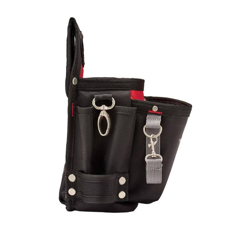 Milwaukee 15-Pocket Electricians Work Pouch/Holster with Quick Adjust Belt - 48-22-8112