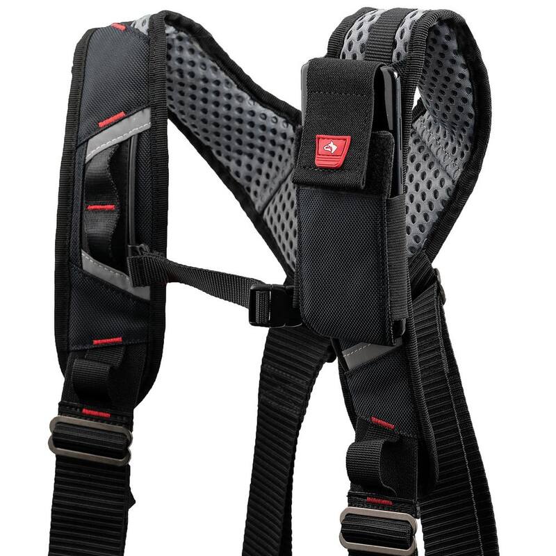 Husky Pro Level Work Tool Belt with Suspenders - HD55505-TH