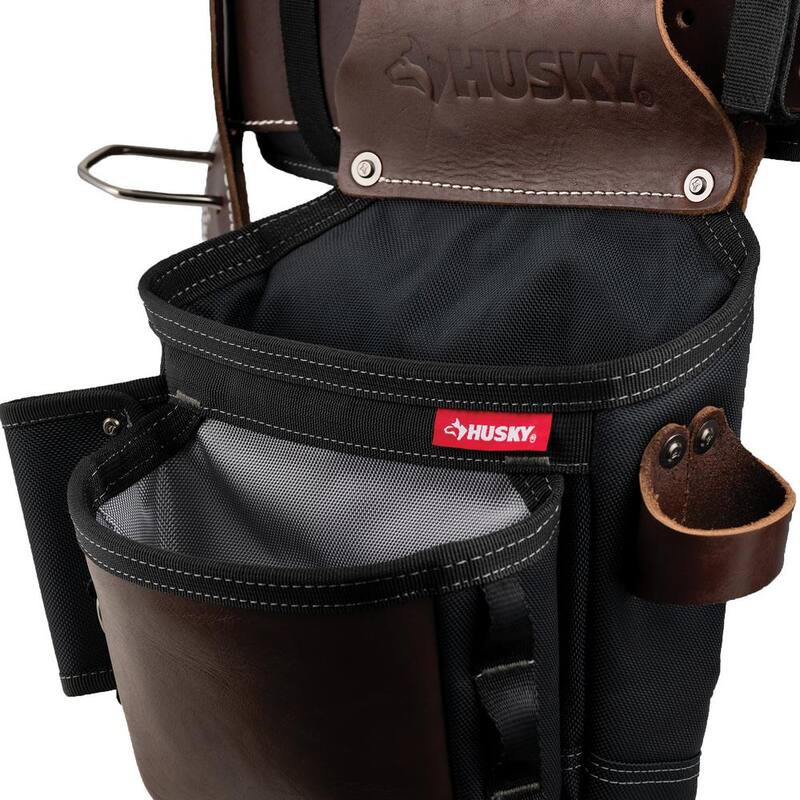 Husky Pro Level Work Tool Belt with Suspenders - HD55505-TH