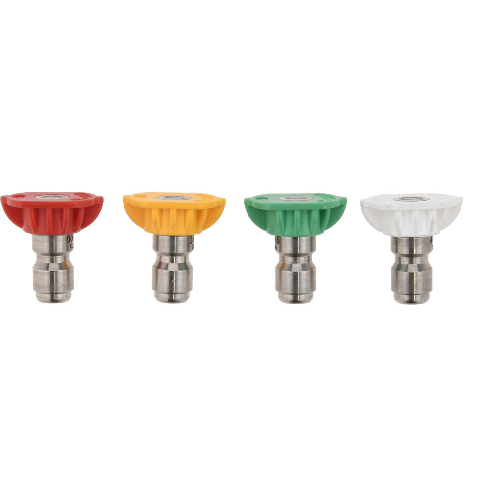 BluShield Pressure Washer Accessories: Accessory Type: Quick Connect Spray Tips; For Use With: Pressure Washer Hoses; Material: Brass - PWA015