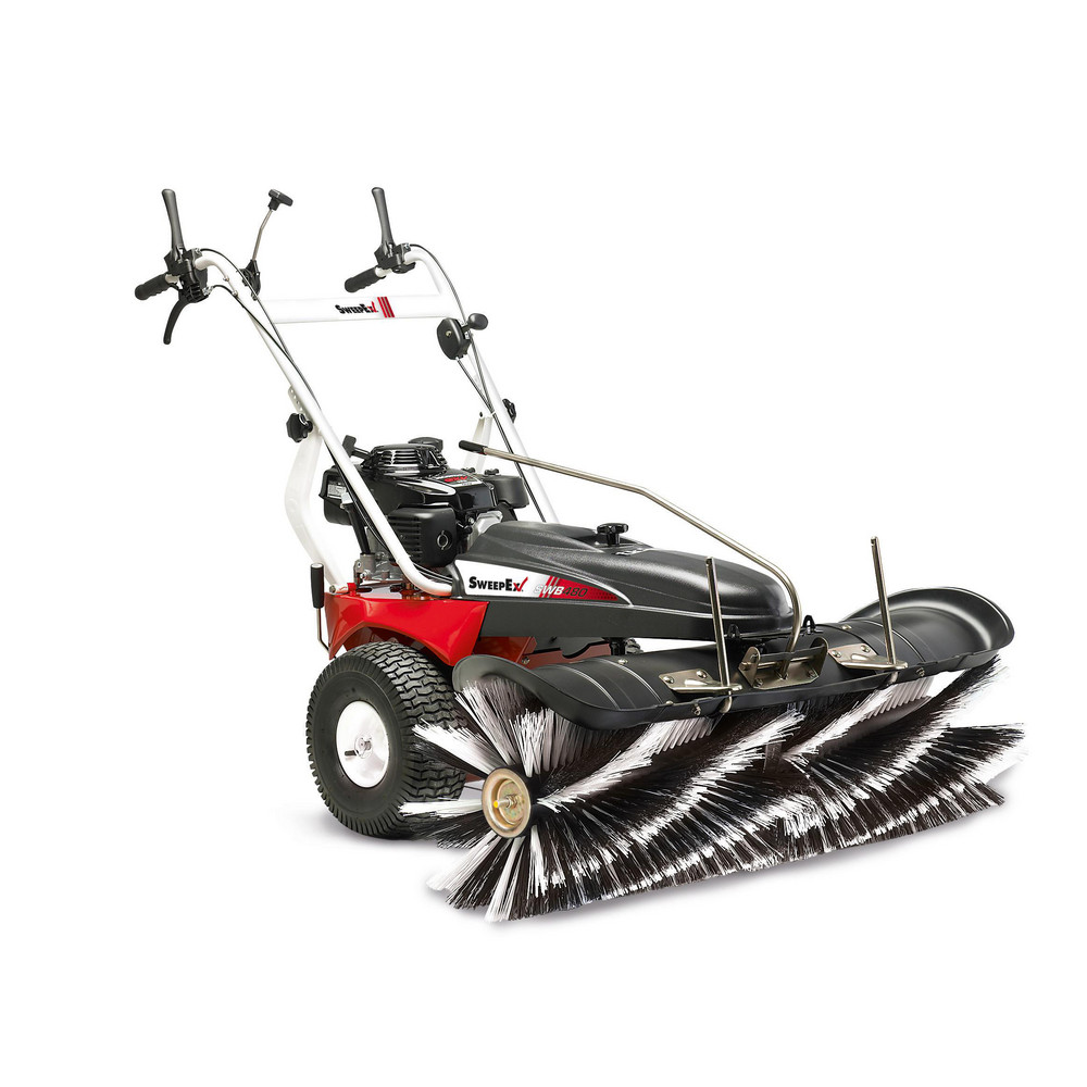 Trynex SNOWEX Manual Walk-Behind Spreader: Snow Removal & De-Icing, 160 lb Capacity, Stainless Steel - SP-85SS