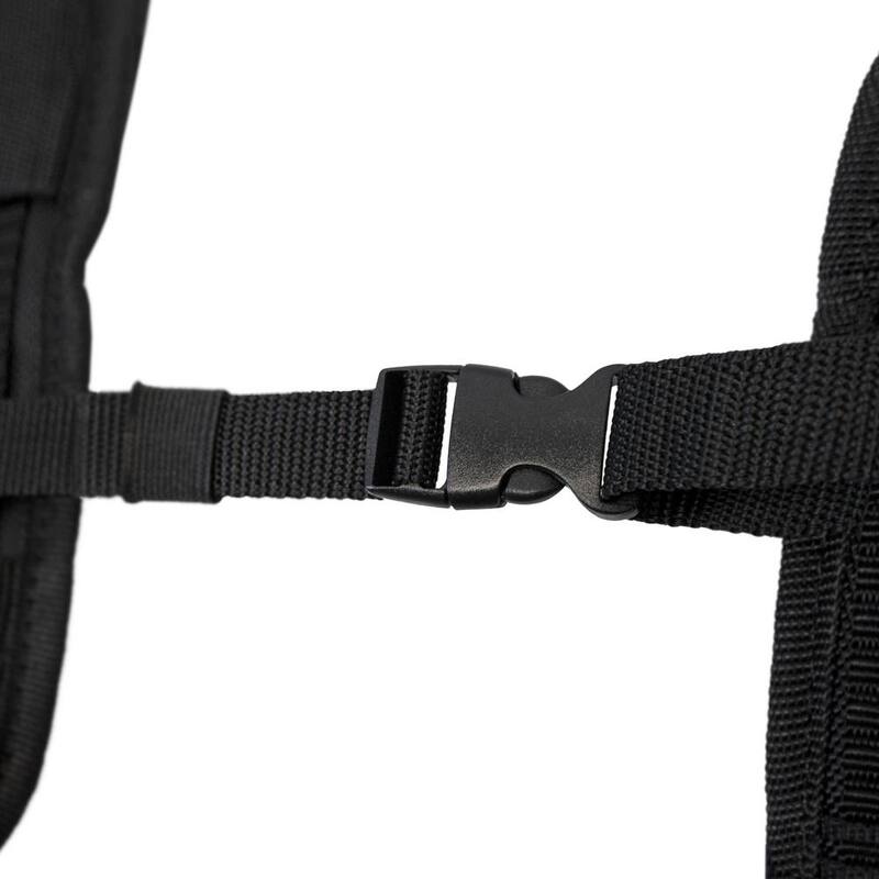 Husky 16-Pocket Black Carpenter's Tool Belt with Suspenders - HD00144