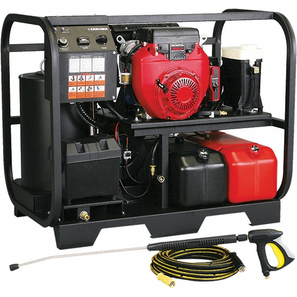Karcher Pressure Washer: 5.5 GPM, Gas, Hot Water - 1.575-617.0