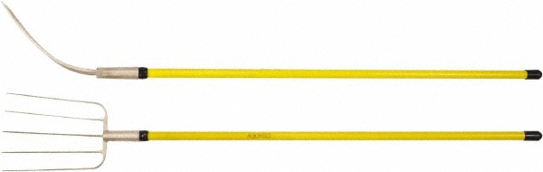 SEYMOUR-MIDWEST Manure Fork with 54" Straight Wood Handle - 49277