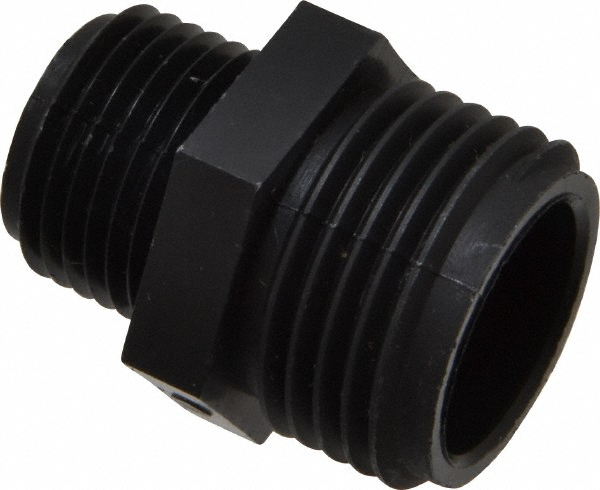 Green Leaf Garden Hose Adapter: Male Hose to Male Pipe, Polypropylene - E 3412 P