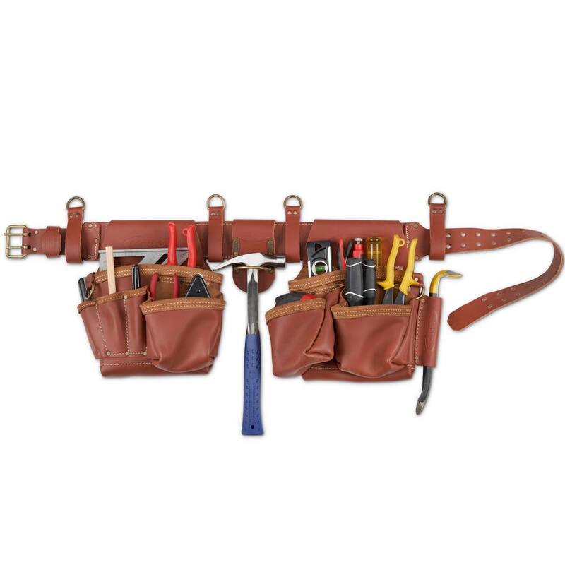 McGuire-Nicholas Master's 52.5 in. Brown Leather Rig (2-Bag) - 1DM-527-M-2