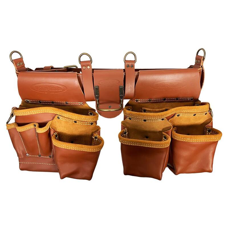 McGuire-Nicholas Master's 52.5 in. Brown Leather Rig (2-Bag) - 1DM-527-M-2
