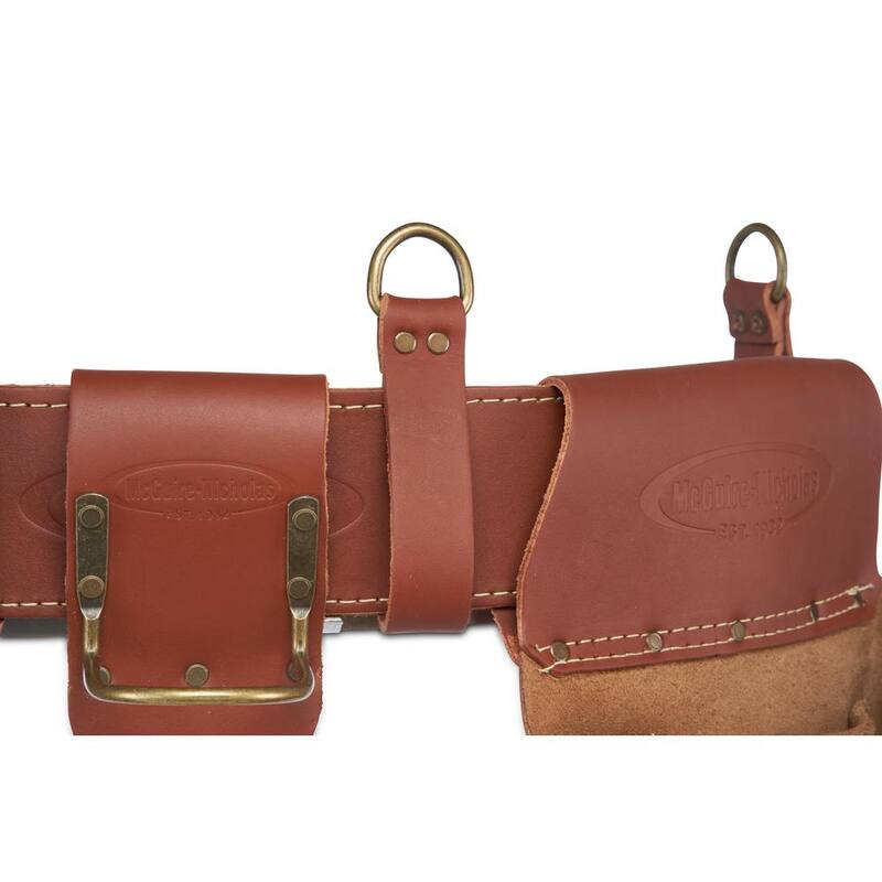 McGuire-Nicholas Master's 52.5 in. Brown Leather Rig (2-Bag) - 1DM-527-M-2