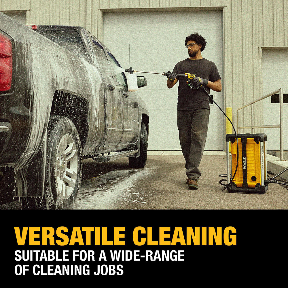 DeWALT Pressure Washer: 2600.00 psi, Cold Water, Electric Power - DWPW2600