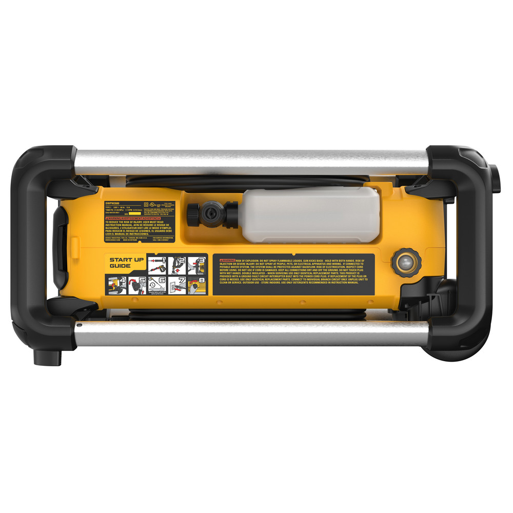 DeWALT Pressure Washer: 2600.00 psi, Cold Water, Electric Power - DWPW2600