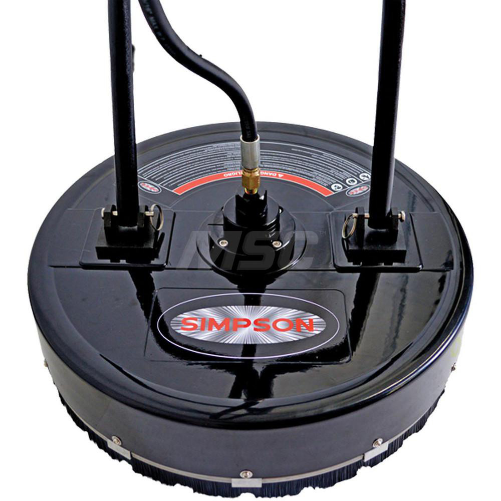 Simpson Pressure Washer Accessories: Accessory Type: Surface Cleaner; For Use With: Most Brands of Pressure Washers; Material: Steel - 80182