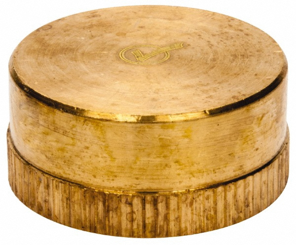 ANDERSON METALS Female Garden Hose Swivel: Female Hose to Female Hose Swivel, 3/4" GHT, Brass - 757403-12