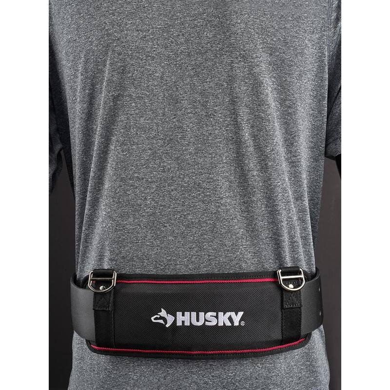 Husky 2-1/2 in. 5 in Padded Work Tool Belt in Black - 81715N20