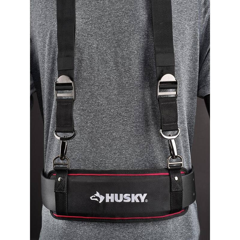 Husky 2-1/2 in. 5 in Padded Work Tool Belt in Black - 81715N20