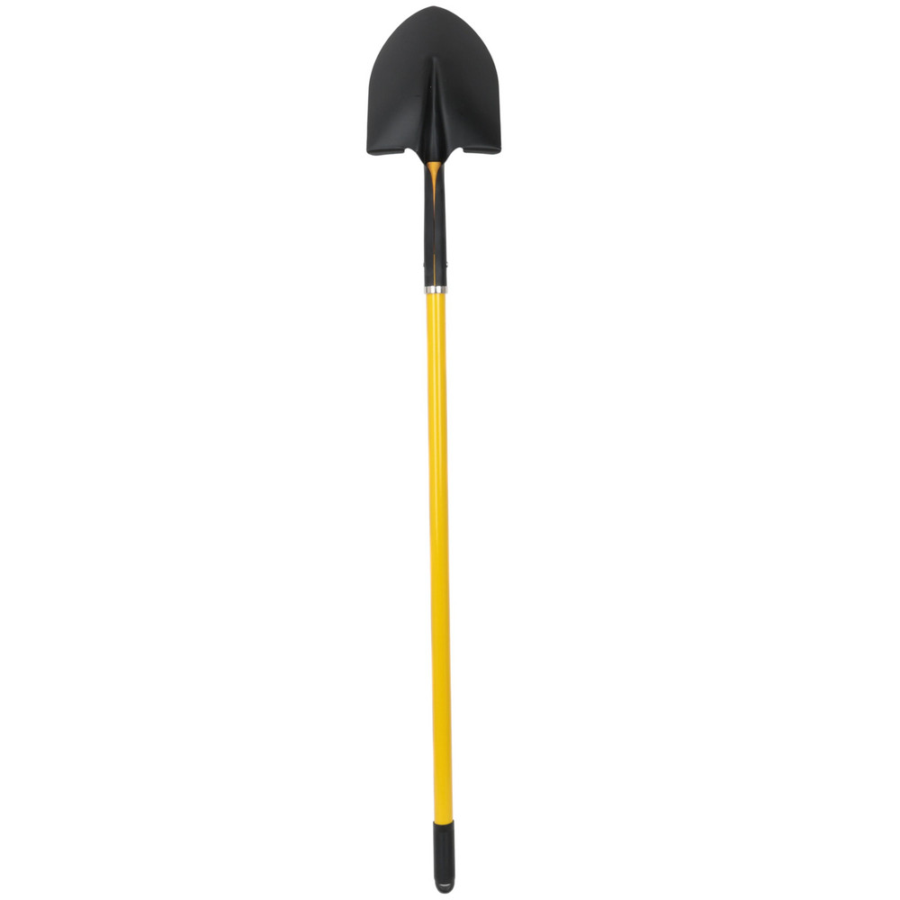 PRO-SOURCE 11-1/2" High, Round Steel Shovel - PS-J3-5-1FL