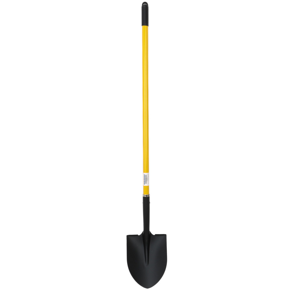 PRO-SOURCE 11-1/2" High, Round Steel Shovel - PS-J3-5-1FL