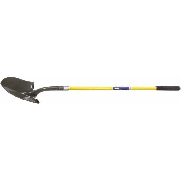 PRO-SOURCE 11-1/2" High, Round Steel Shovel - PS-J3-5-1FL