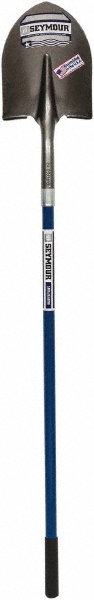 PRO-SOURCE 11-1/2" High, Round Steel Shovel - PS-J3-5-1FL