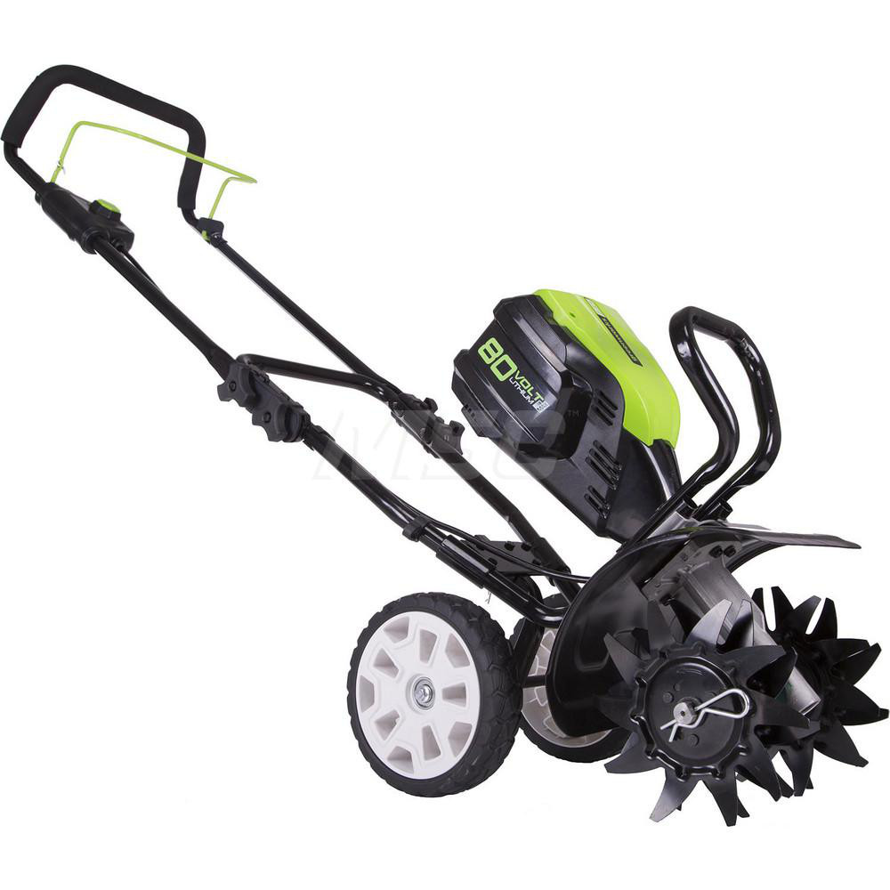 Greenworks Cordless Cultivators & Tillers: Cultivator, 80V, Yes, 5 - 2800302VT